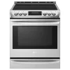 LG Slide-In Electric Smart Range in Stainless Steel