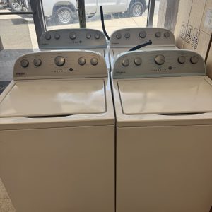Whirlpool washer and dryer